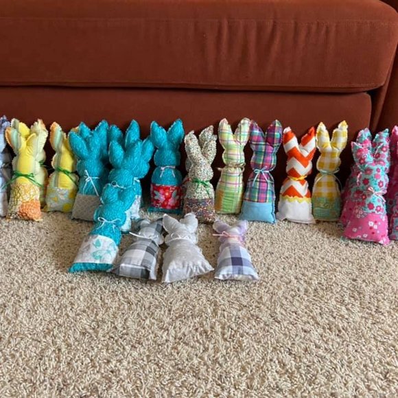 Handmade Bunnies with Treat Pockets - Picture 2 of 3